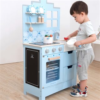 Kinderkeuken - delfts blauw
